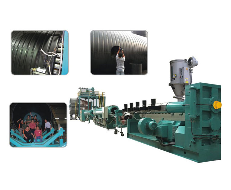 Thiết bị ép đùn tùy chỉnh cho đặc điểm và ưu điểm của ống cuộn dây tường kết cấu loại A