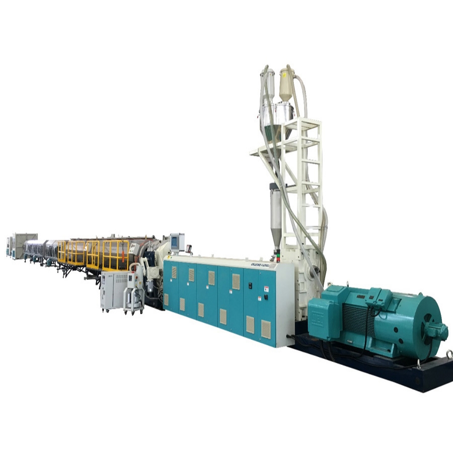 Thiết bị riêng lẻ mới nhất của dây chuyền ép đùn ống vách cứng
